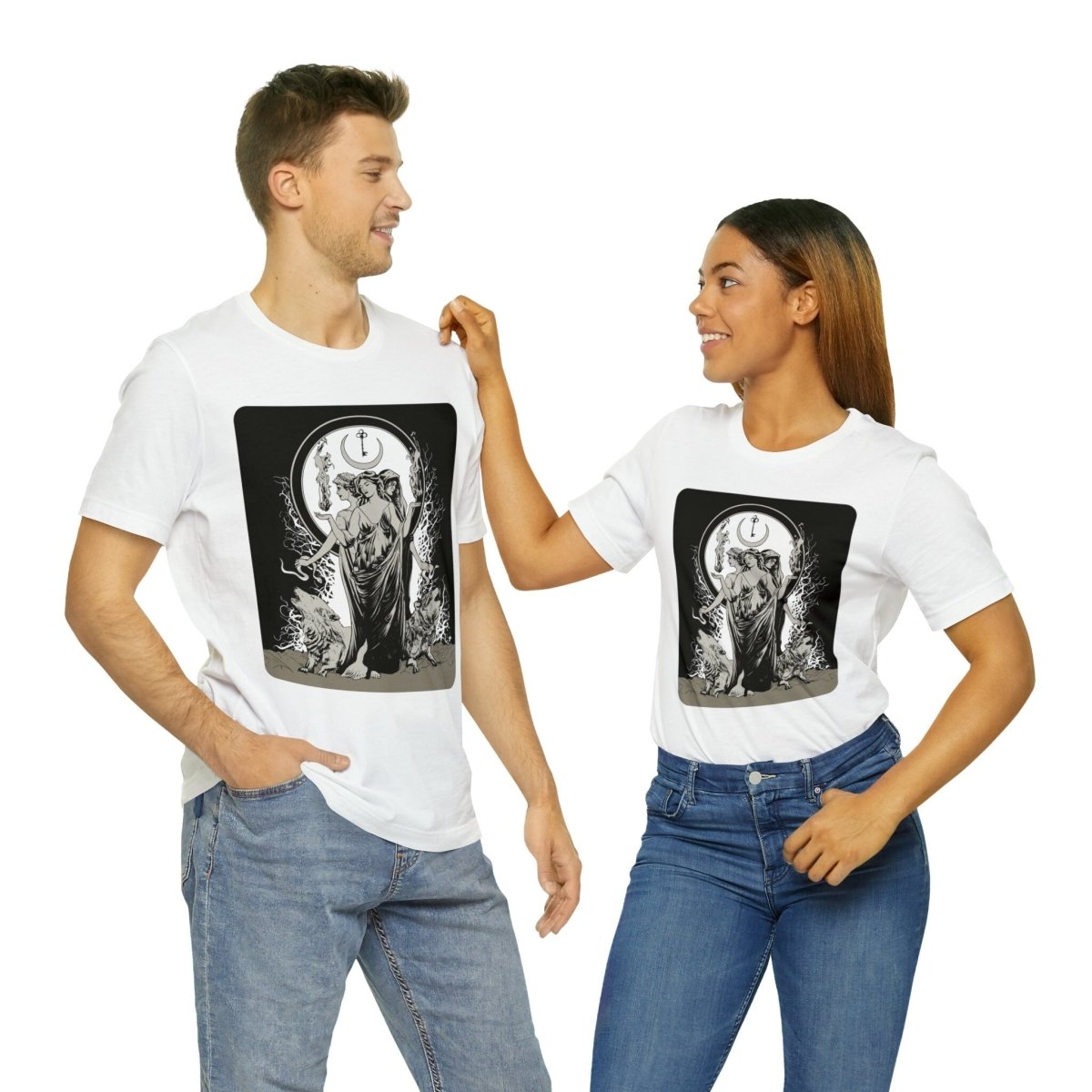 Hecate Shirt - Goddess tshirt - Gothic - Unisex Jersey Short Sleeve Tee