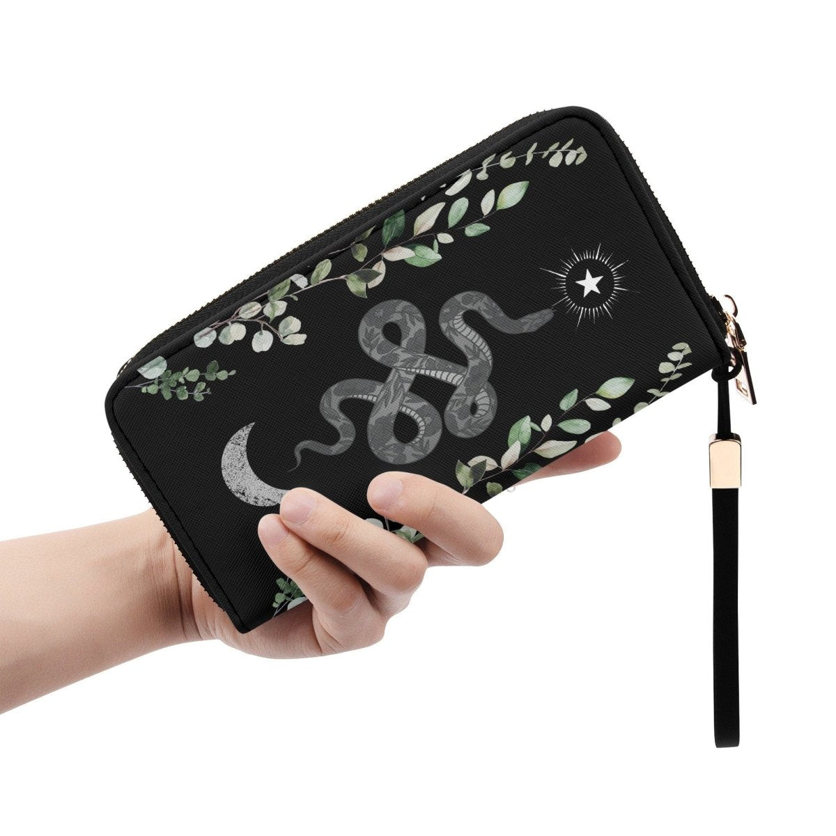 Snake Wallet - Casual Clutch Wallet - Slim Wallet - Wristlet Wallet
