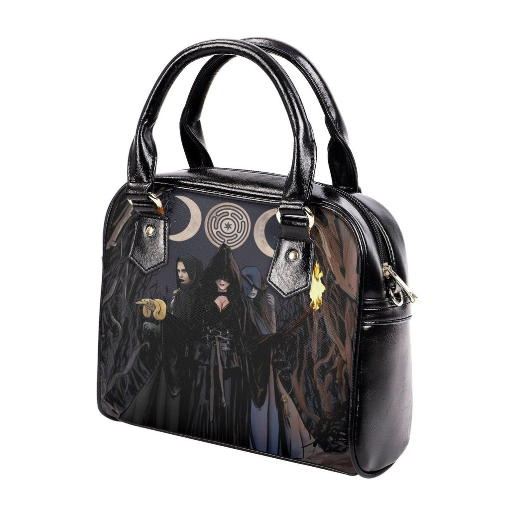 Hecate Bag - Halloween Handbag - Triple Goddess Purse - Shoulder Handbag