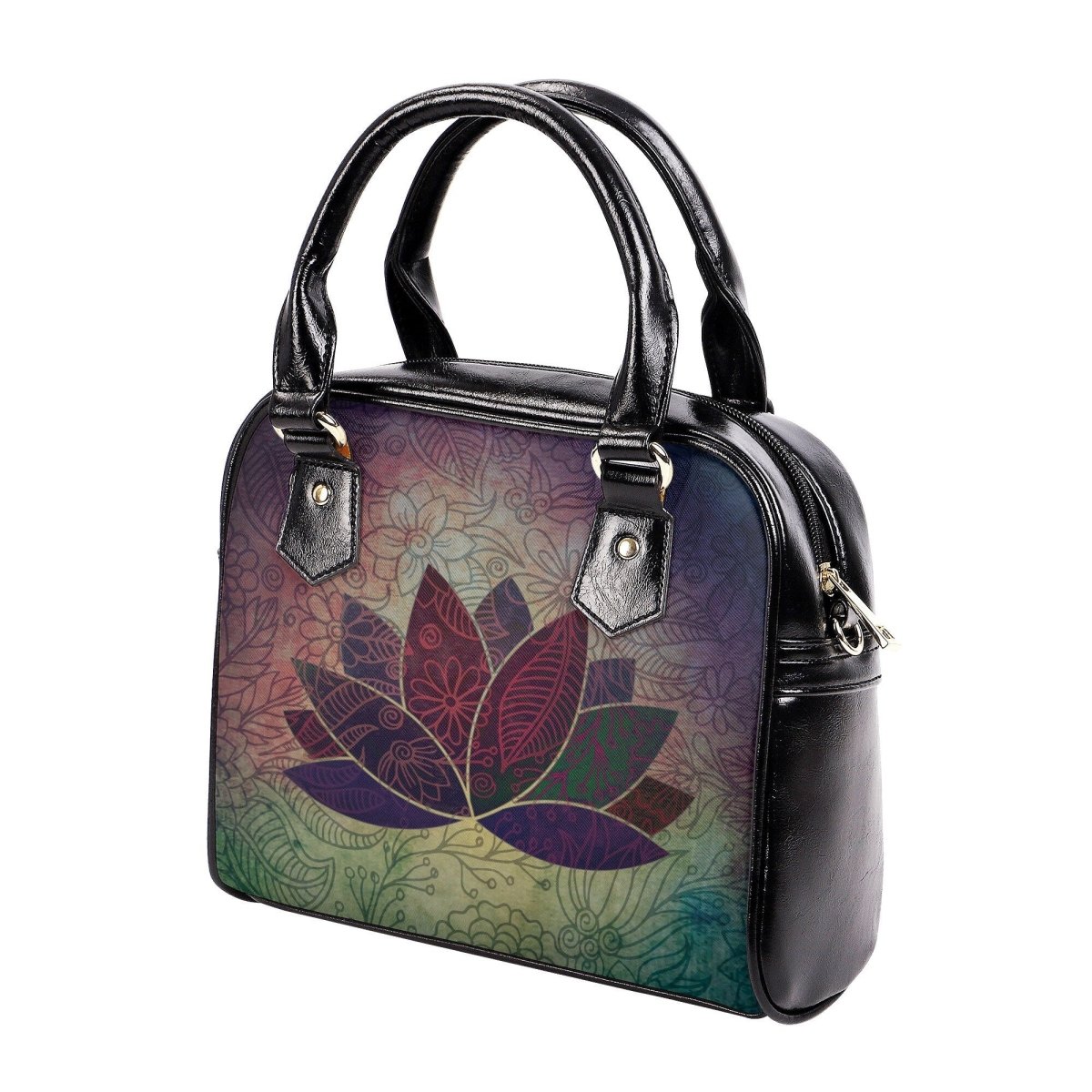 Lotus Handbag - Small Purse - Chakras - Shoulder Handbag