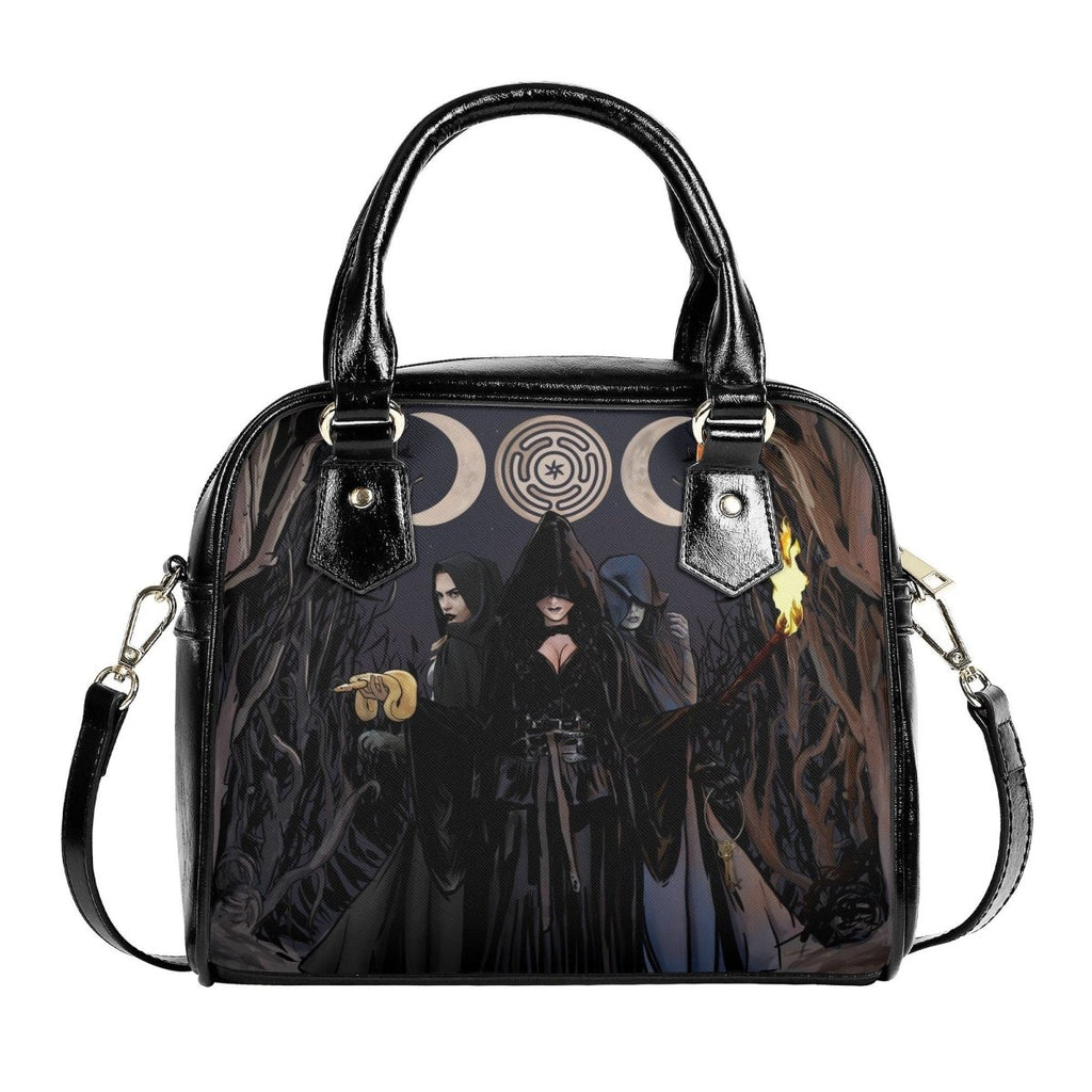 Hecate Bag - Halloween Handbag - Triple Goddess Purse - Shoulder Handbag
