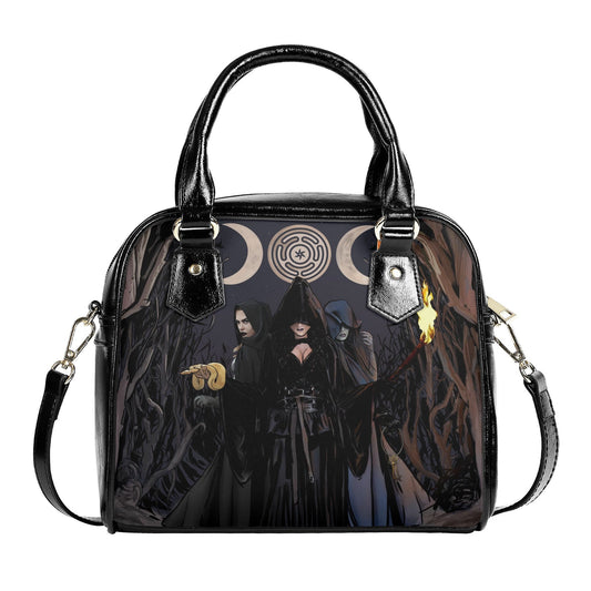 Hecate Bag - Halloween Handbag - Triple Goddess Purse - Shoulder Handbag
