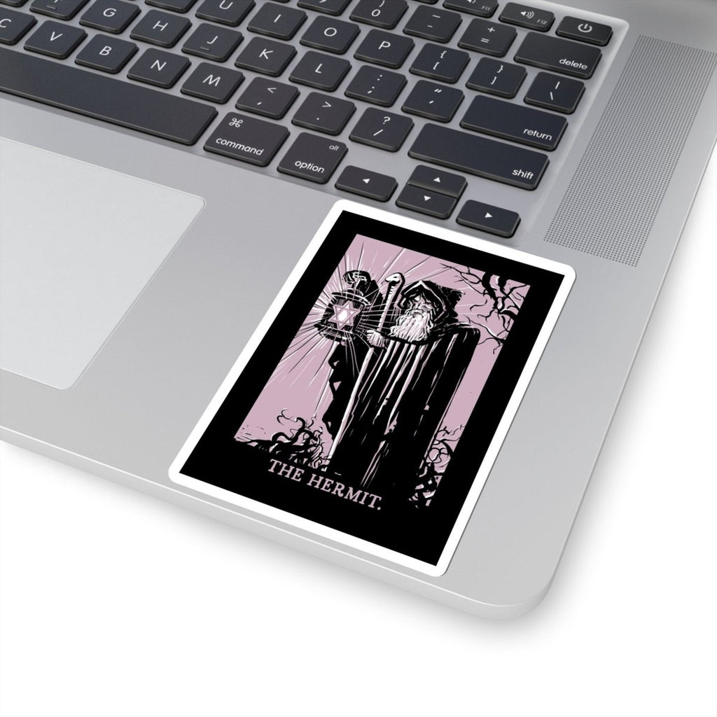 The Hermit Sticker - Vinyl Tarot Sticker - Pastel Goth Sticker - Kiss-Cut Stickers
