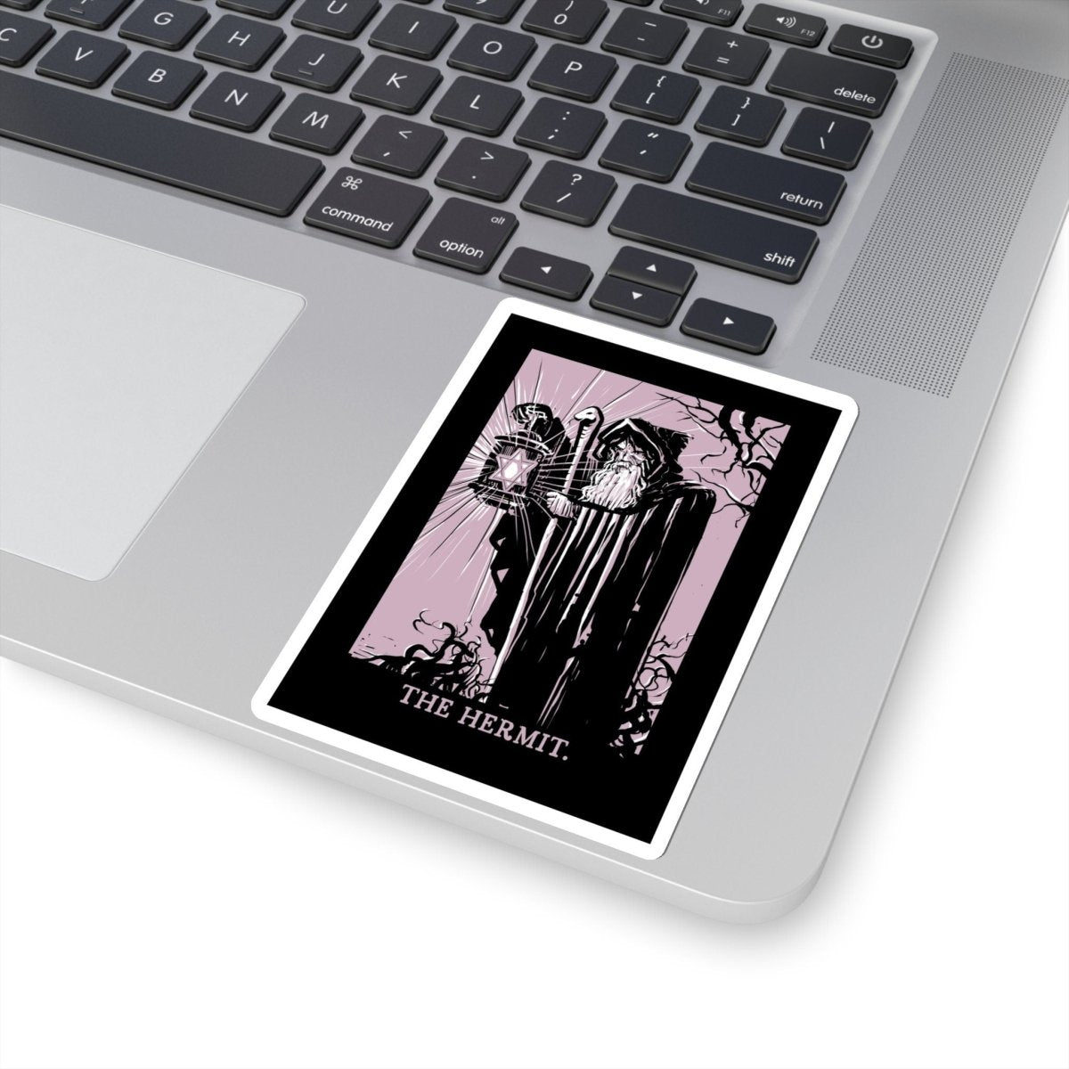 The Hermit Sticker - Vinyl Tarot Sticker - Pastel Goth Sticker - Kiss-Cut Stickers