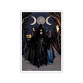 Hecate Sticker - Moon Goddess Sticker - Gothic Vinyl Sticker - Kiss-Cut Stickers