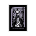 Tarot Sticker - High Priestess Card - Vinyl Tarot Sticker - Kiss-Cut Stickers