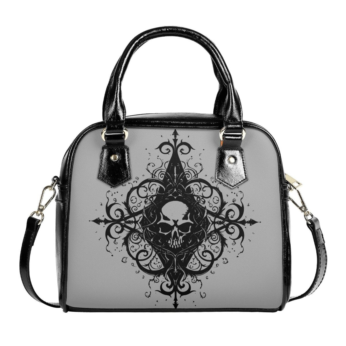 Skull Purse - Gothic Handbag - Dark CottageCore - Witchy Purse - Small Occult Handbag