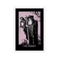 The Hermit Sticker - Vinyl Tarot Sticker - Pastel Goth Sticker - Kiss-Cut Stickers