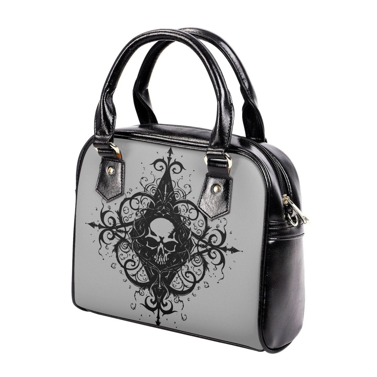 Skull Purse - Gothic Handbag - Dark CottageCore - Witchy Purse - Small Occult Handbag