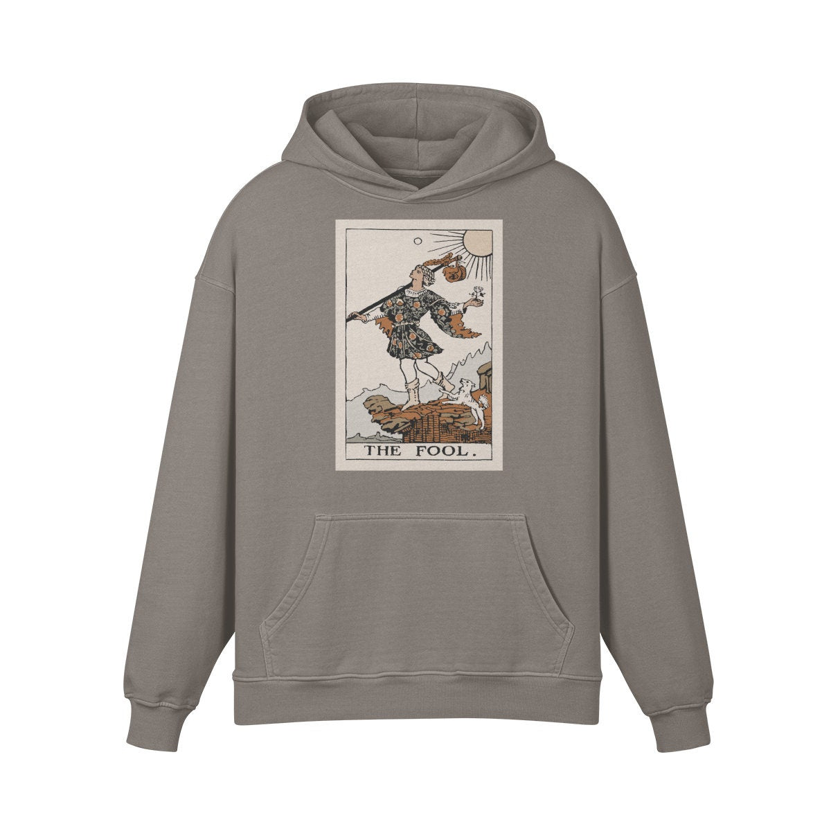 Vintage Tarot Hoodie - The Fool Sweatshirt - The Fool Tarot Shirt