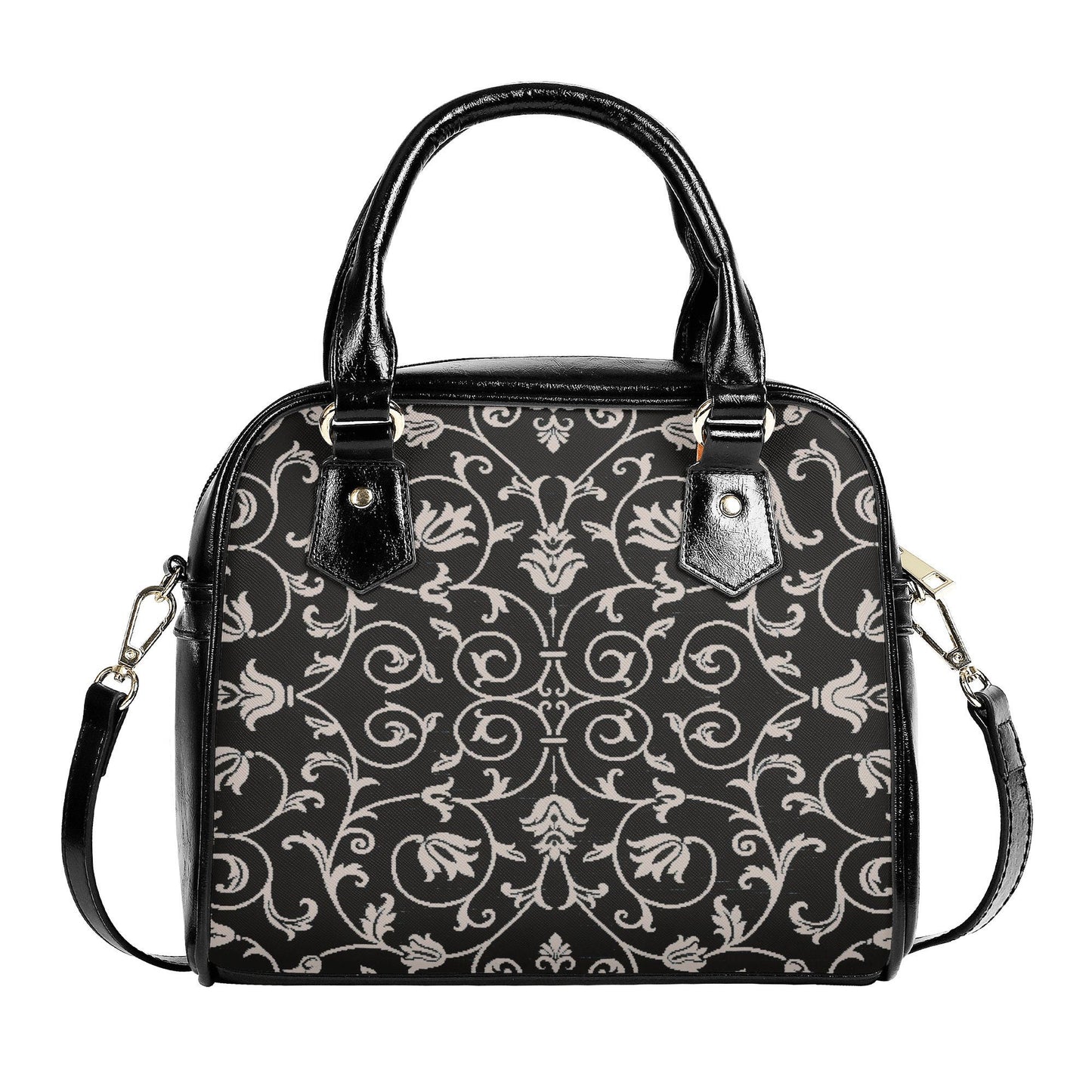 Gothic Black Handbag Shoulder Handbag