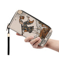 The Fool Wallet - Tarot Vegan Leather Wallet - Beige