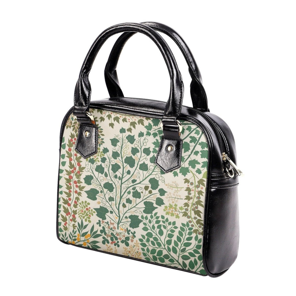 Alternative Purse - Witchy Purse - Tree of Life - Green Handbag - Vegan Leather Shoulder Handbag