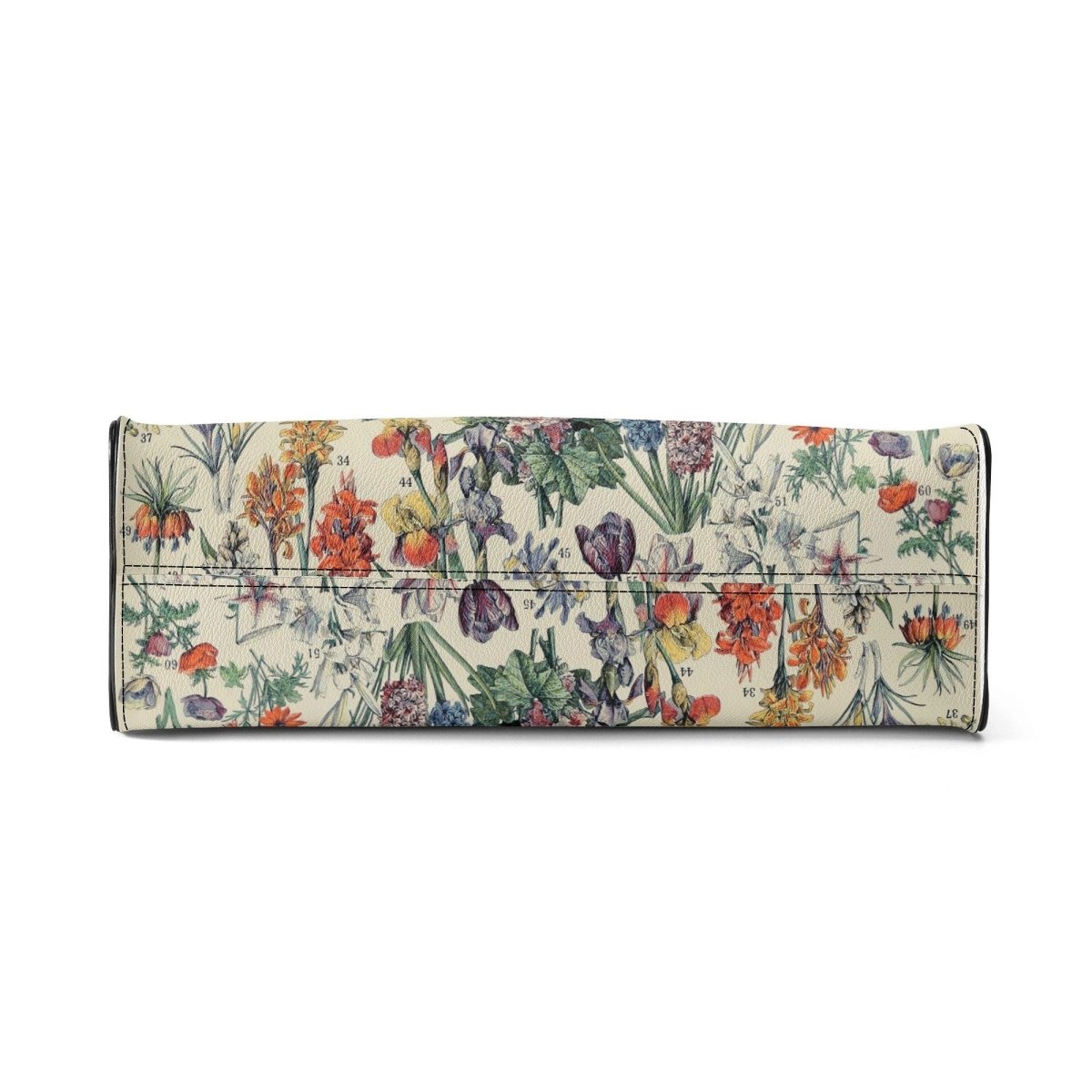 Millot Handbag - Vintage Floral Purse - Luxury Vegan Leather - With Shoulder Strap