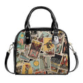 Tarot Cards Handbag- Rider Waite Print - Tarot Purse - Vegan Leather Shoulder Handbag