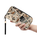 Tarot Wallet - Rider Waite Print - Beige - Wristlet