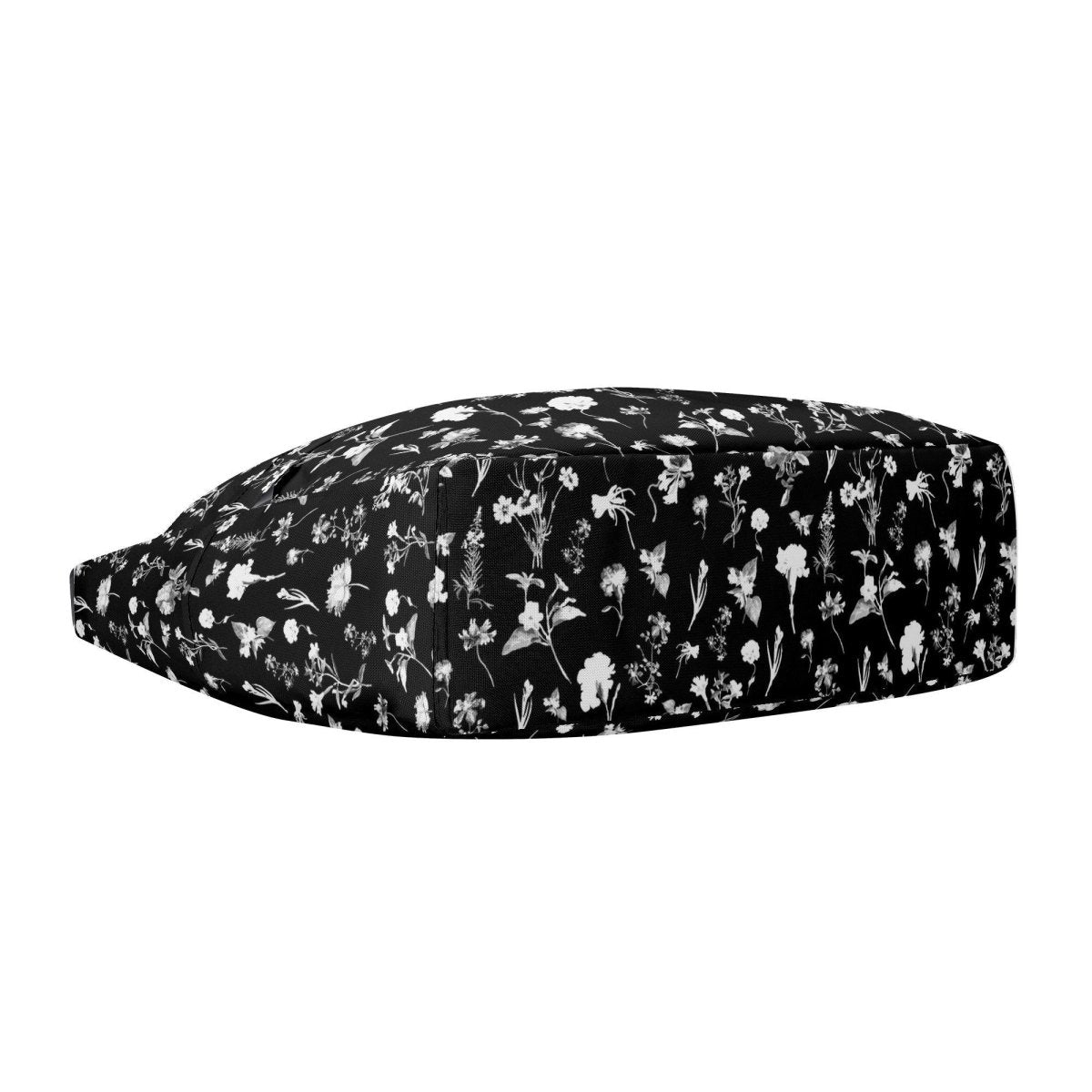 Black Floral Messenger Bag - Journey Laptop Messenger & Shoulder Bag