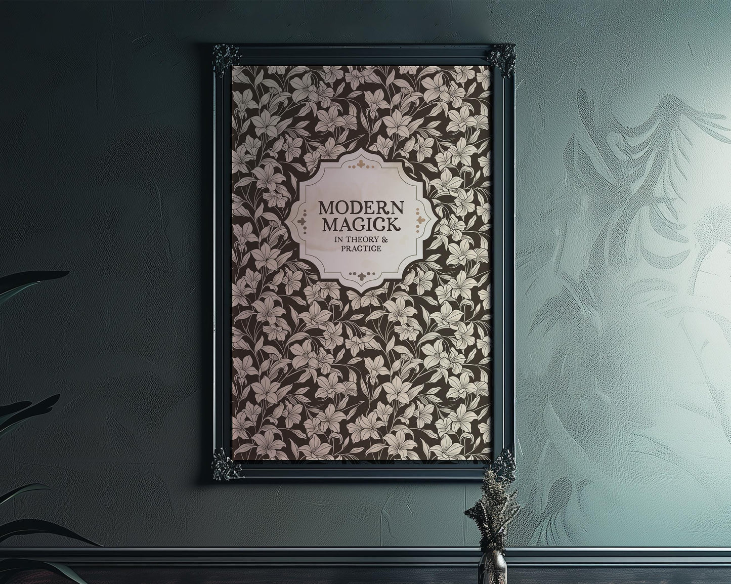 Modern Magic Book Cover Print - Modern Magick Poster, No Frame