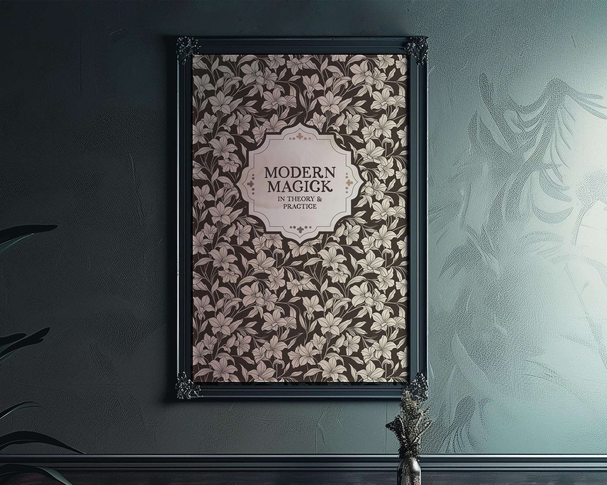Modern Magic Book Cover Print - Modern Magick Poster, No Frame