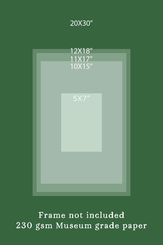 Knight of Cups Tarot Print Floral Nouveau Vintage Art Blue Yellow by DesignBohemian