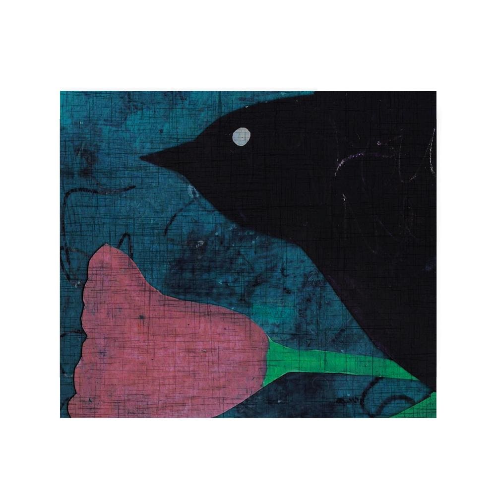 Emily Dickinson - Hope is the thing with Feathers - Blue Mixed Media Poem Print - Poetry Art