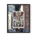 Judgement Tarot Card Poster: Shabby Chic Floral Art Nouveau Print - Tarot Collage