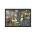 Floral Abstract - Neutral Decor Collage - Dandelions in the Wind