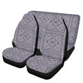 Purple Bandana Car Seat Cover Set (set of 4)
