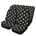 Ghosts Car Seat Cover Set - Small Ghost Pattern - Halloween Car Decor