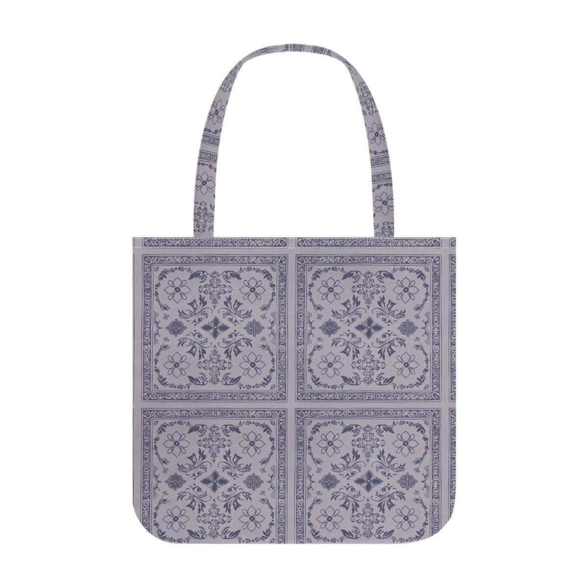 Purple Bandana Printed Tote Bag - Poly - Cotton - Hippie - Goth Bag