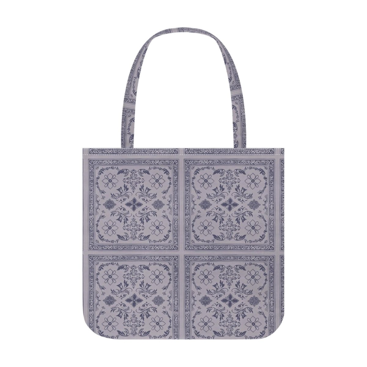 Purple Bandana Printed Tote Bag - Poly - Cotton - Hippie - Goth Bag