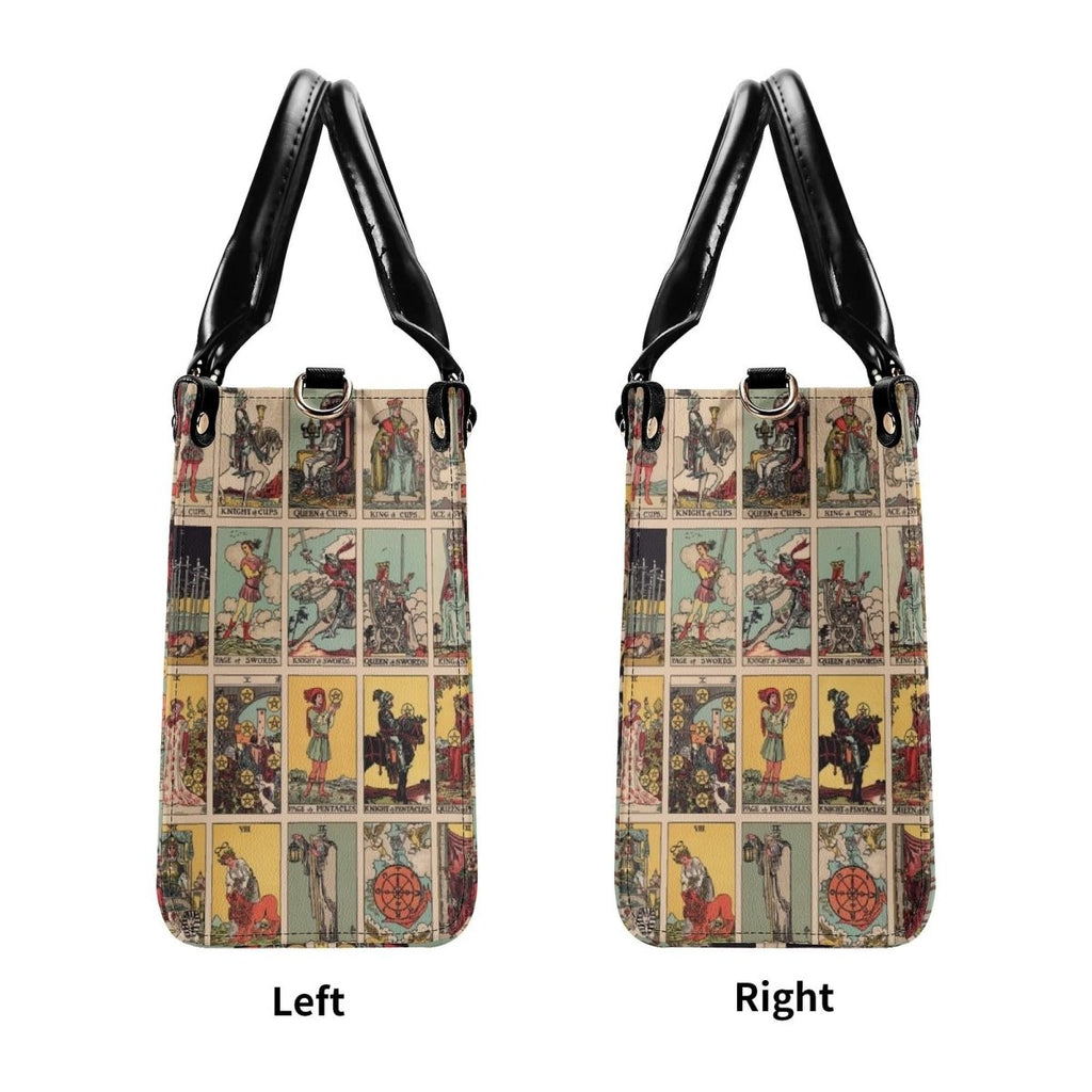 Rider Waite - Vintage Tarot Handbag - Faux Leather Bag