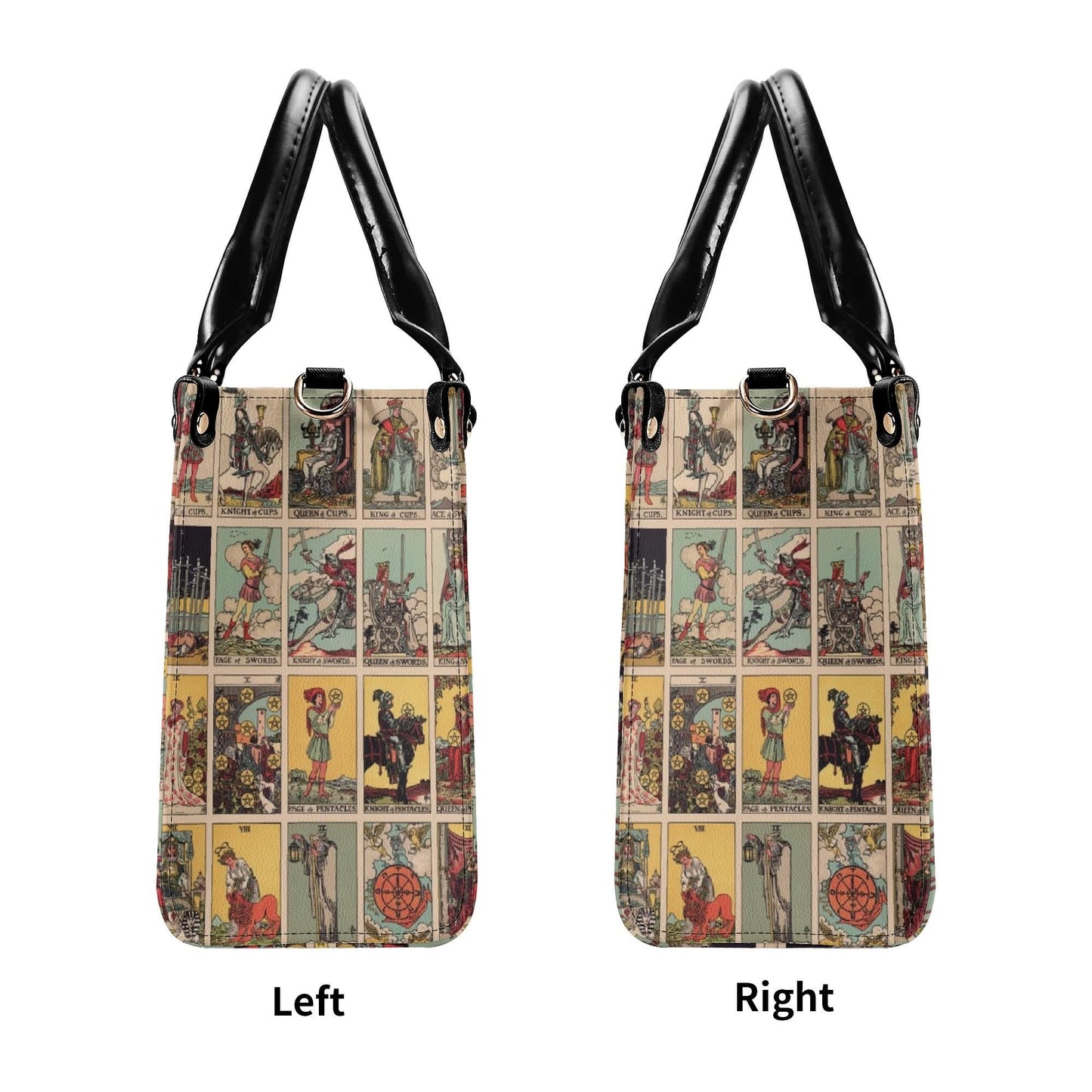 Rider Waite - Vintage Tarot Handbag - Faux Leather Bag