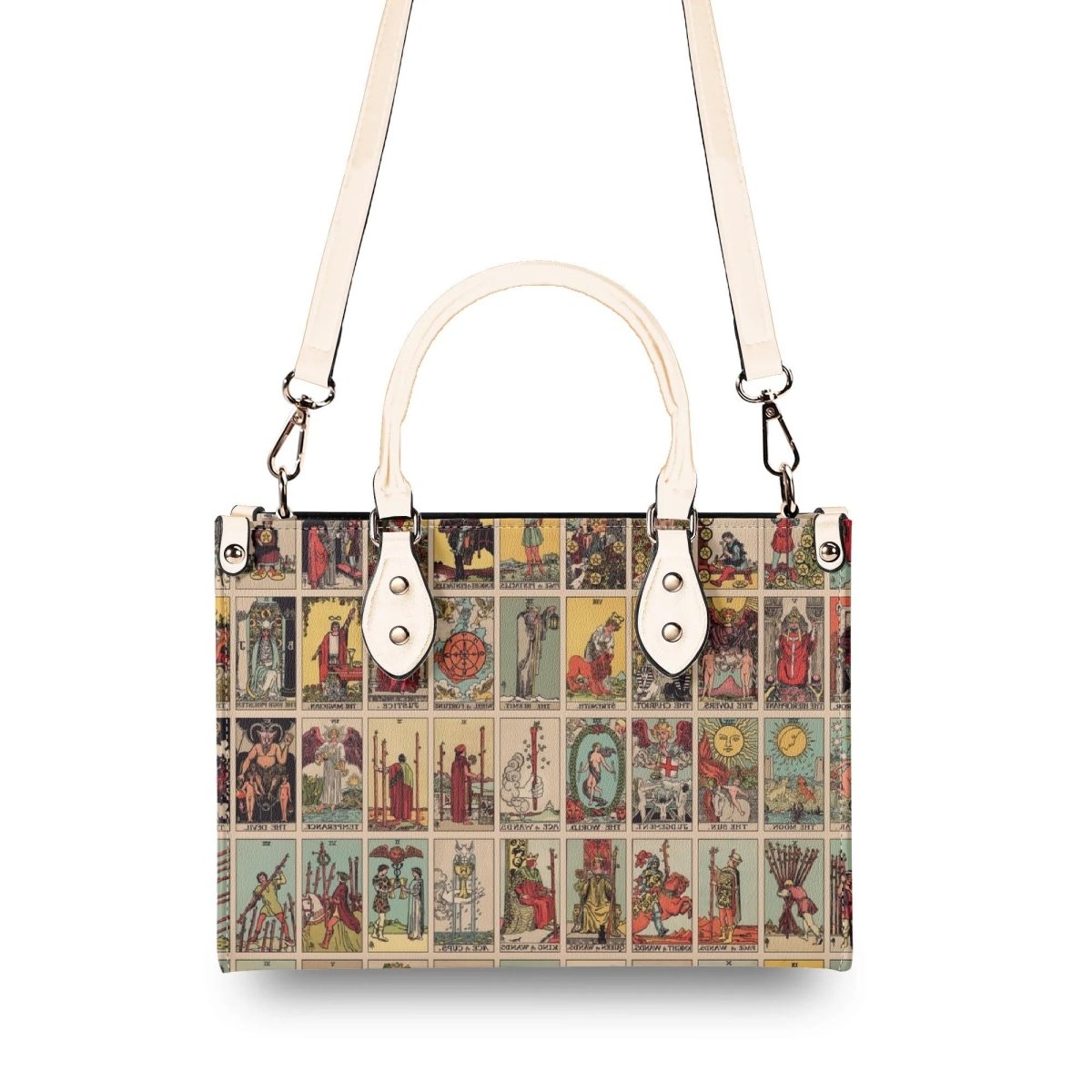 Rider Waite - Vintage Tarot Handbag - Faux Leather Bag