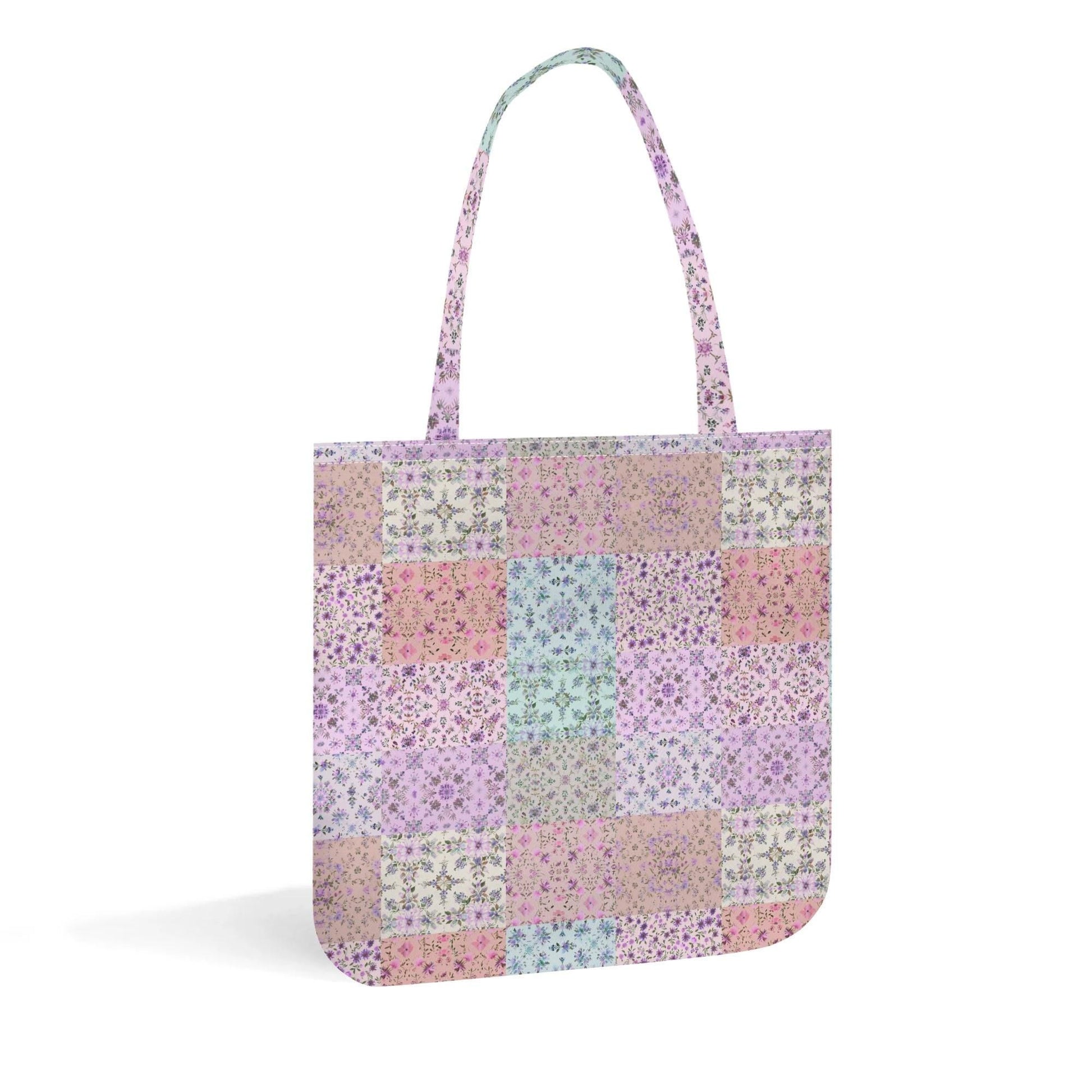 Pink Patchwork Tote - Floral Bag - Premium Cloth - Shabby Chic