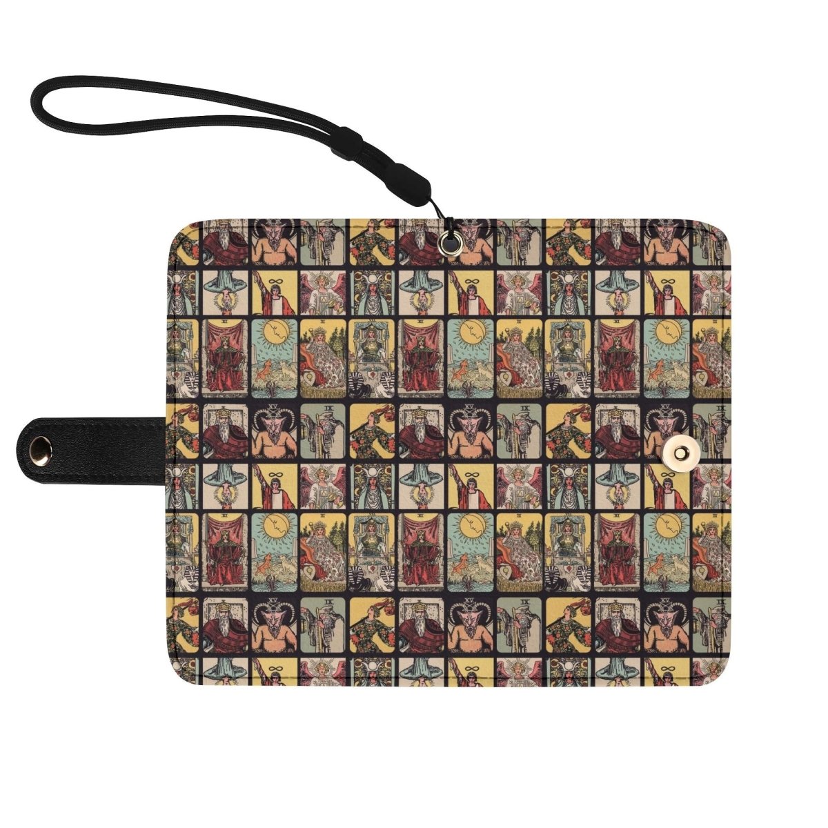 Tarot Cards Phone Case - Faux Leather Cover - Most Mobile Phones - Rider Waite