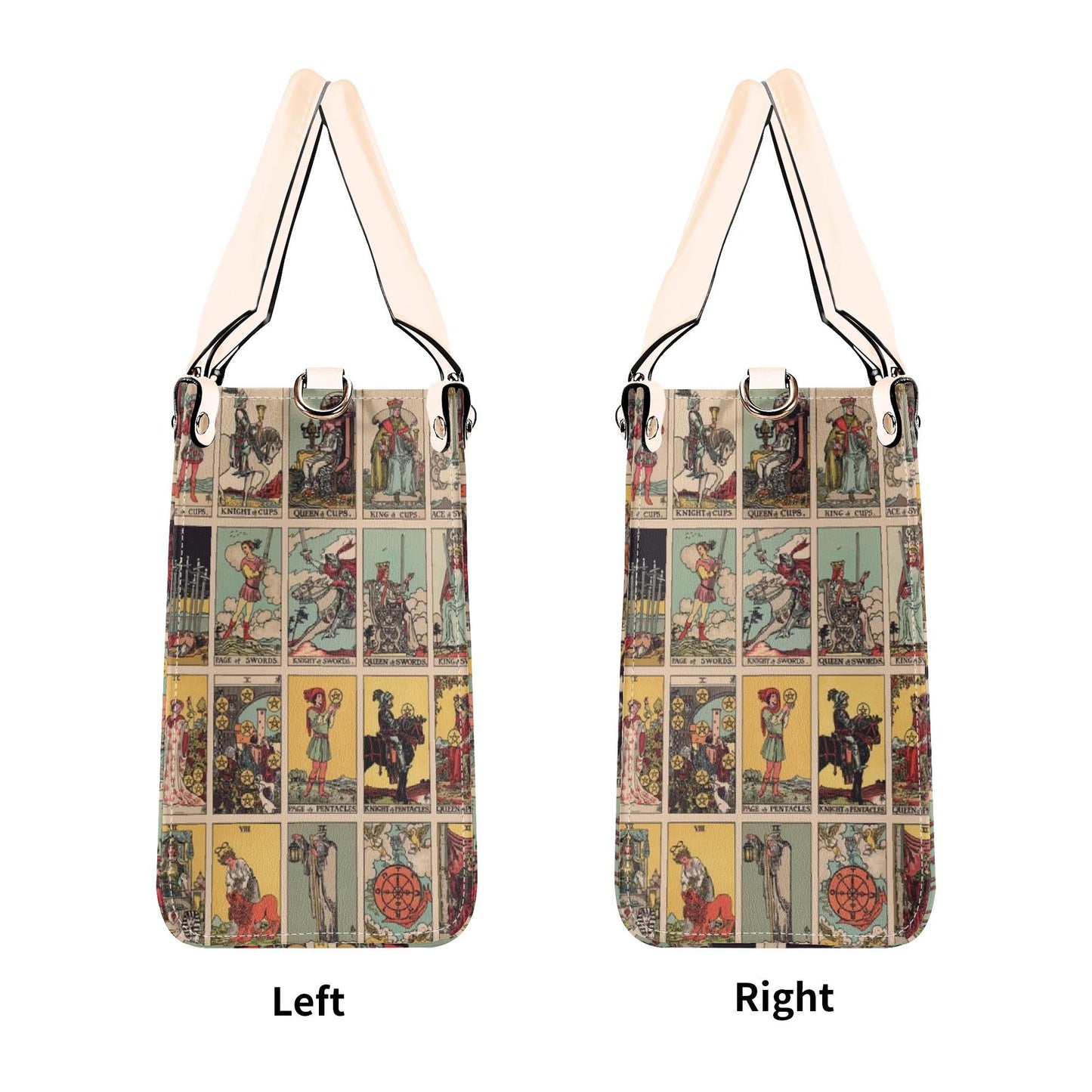 Rider Waite - Vintage Tarot Handbag - Faux Leather Bag