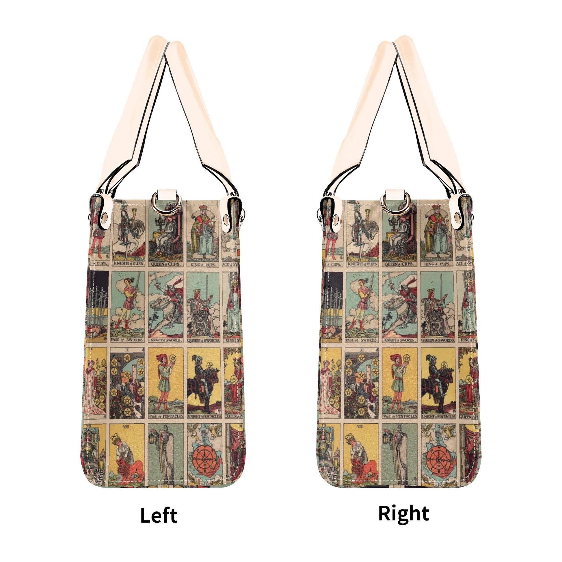 Rider Waite - Vintage Tarot Handbag - Faux Leather Bag