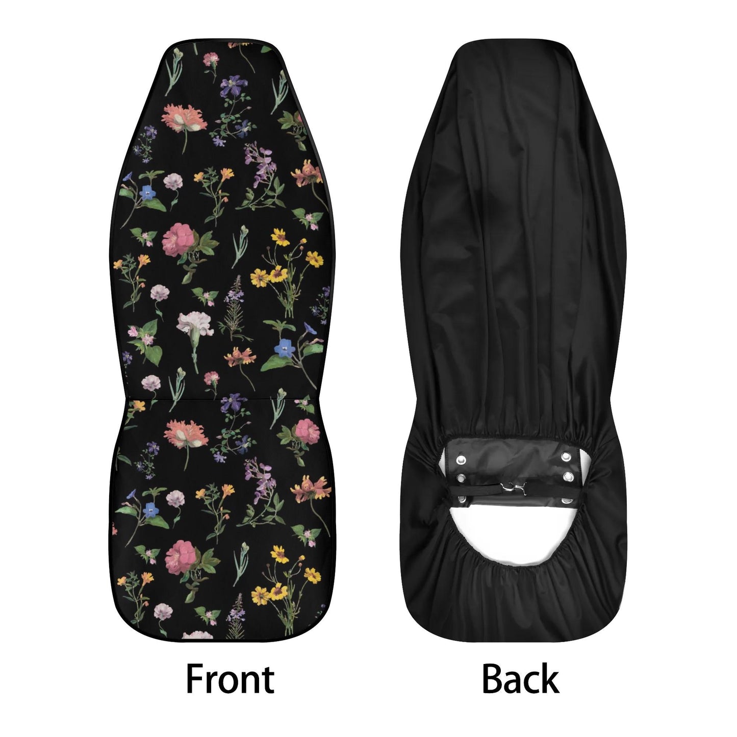 Vintage Floral Seat Covers - Lightweight Car Seat Cover Set
