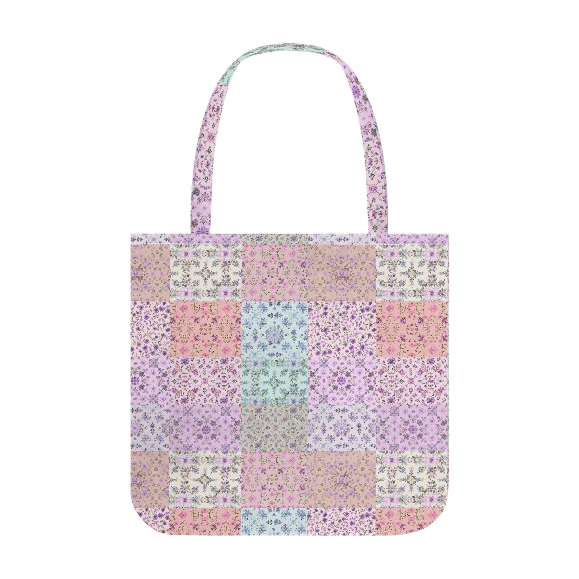 Pink Patchwork Tote - Floral Bag - Premium Cloth - Shabby Chic