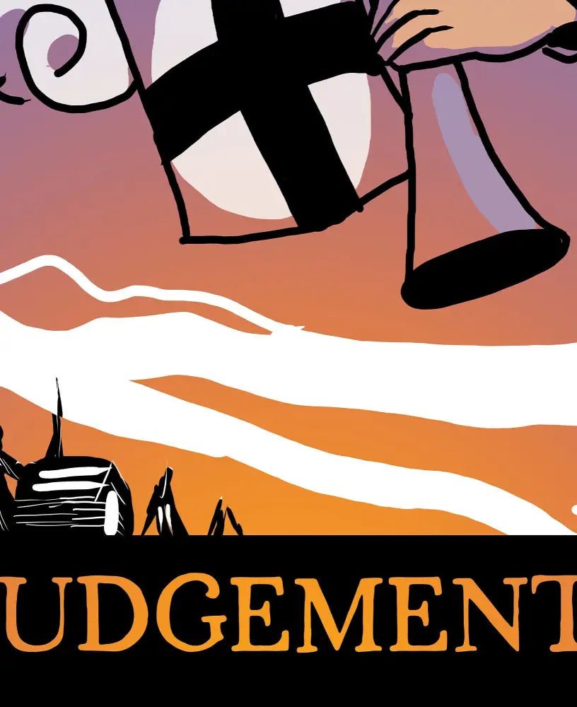 Judgement Tarot Card Print Fine Art By Green Menagerie Tarot by My Store