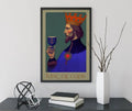 King Of Cups Tarot Card Print Poster Unframed AI Generated Art For Home Decor And Spiritual Gift by My Store
