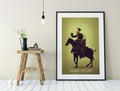 Knight of Cups Tarot Card Print Poster Unframed by My Store