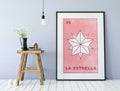 La Estrella Card Star Poster Pink Tarot Print No Frame by My Store