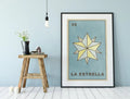 La Estrella Card Star Poster Star Tarot Print No Frame by My Store