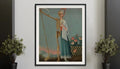 Life And Death Vintage Memento Mori Art Print Antique Oil Painting by My Store