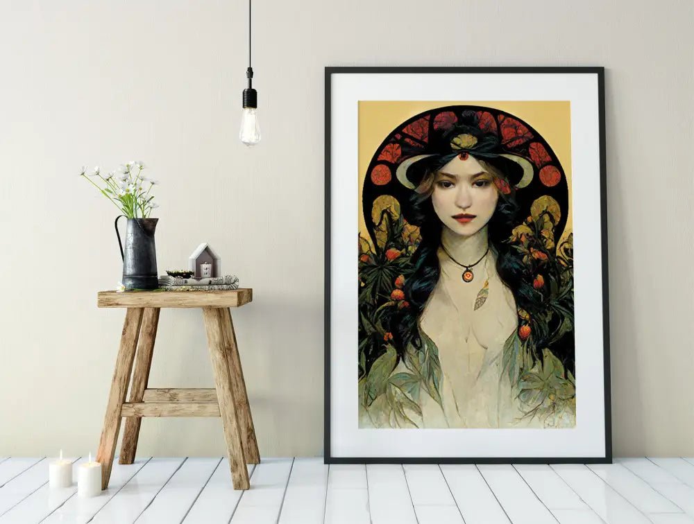 Lilith Occult Goddess Poster No Frame Art by My Store