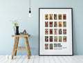 Major Arcana Rider Waite Smith Tarot Card Print By Pamela Colman Smith Vintage Wall Art by My Store