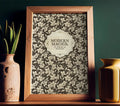 Modern Magic Book Cover Print No Frame Poster by My Store
