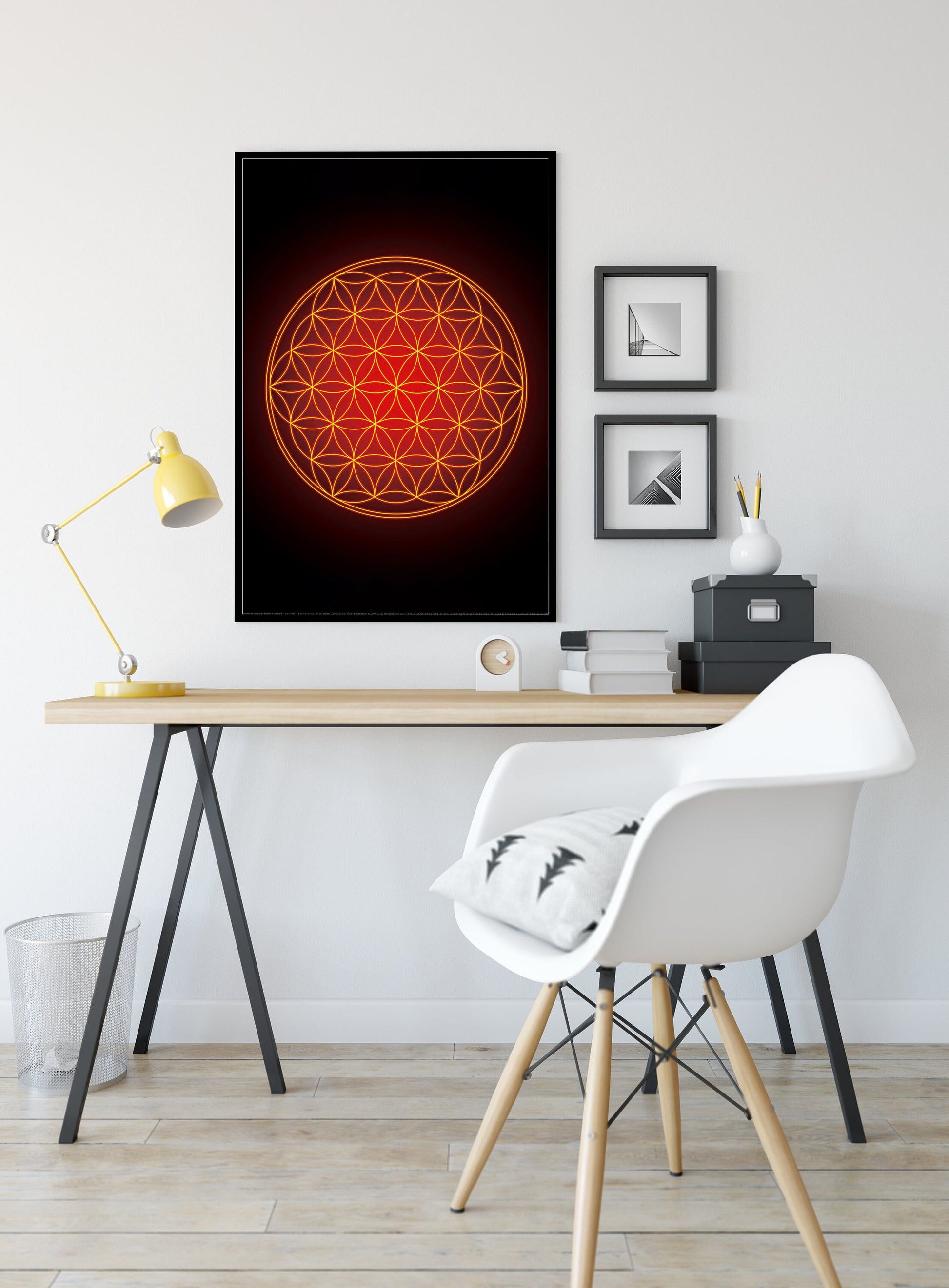Flower of Life Print Poster Sacred Geometry (No Frame)